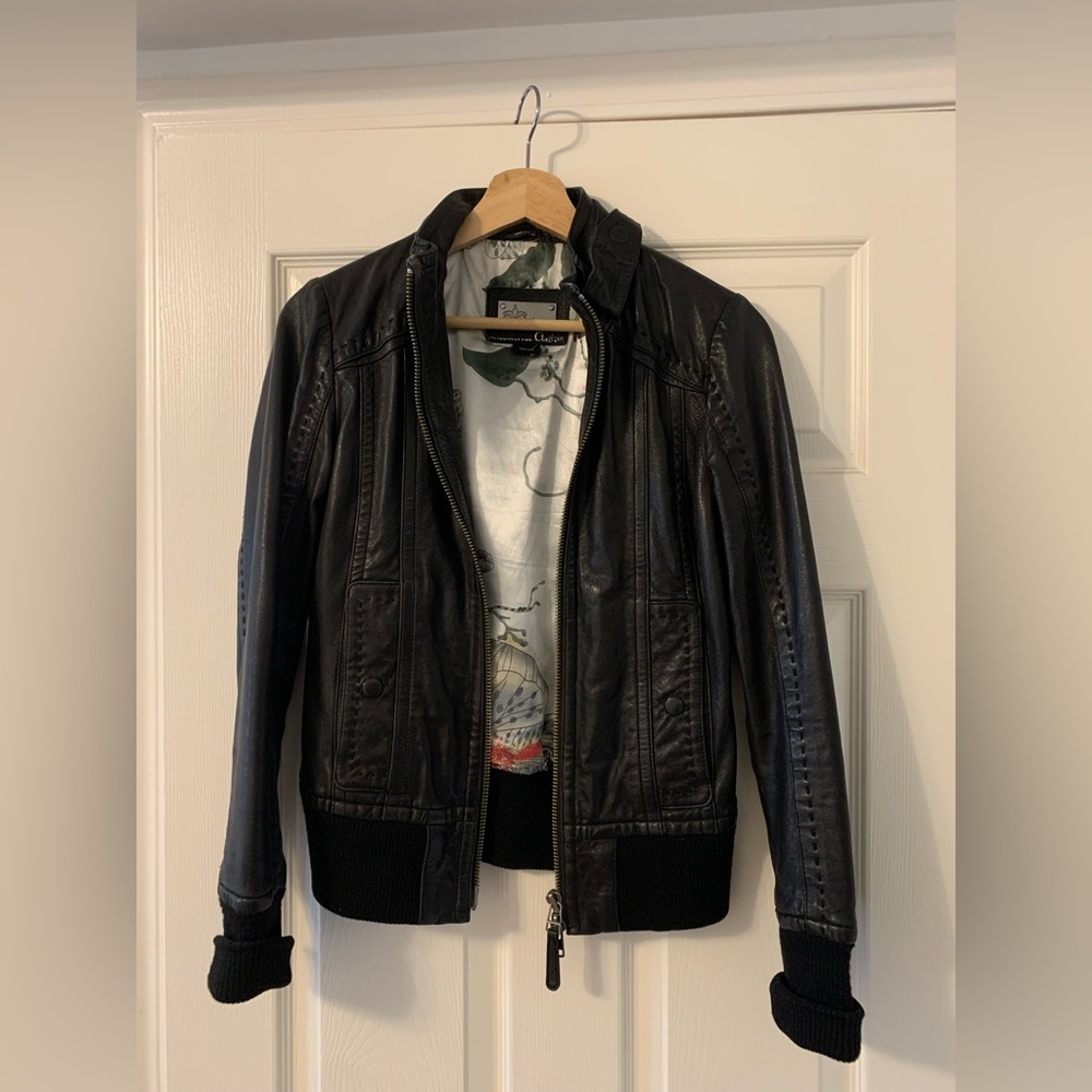 Mackage for Aritzia lamb leather jacket XS
